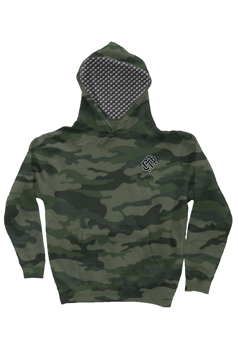 Dark Camo Heavyweight Hoodie